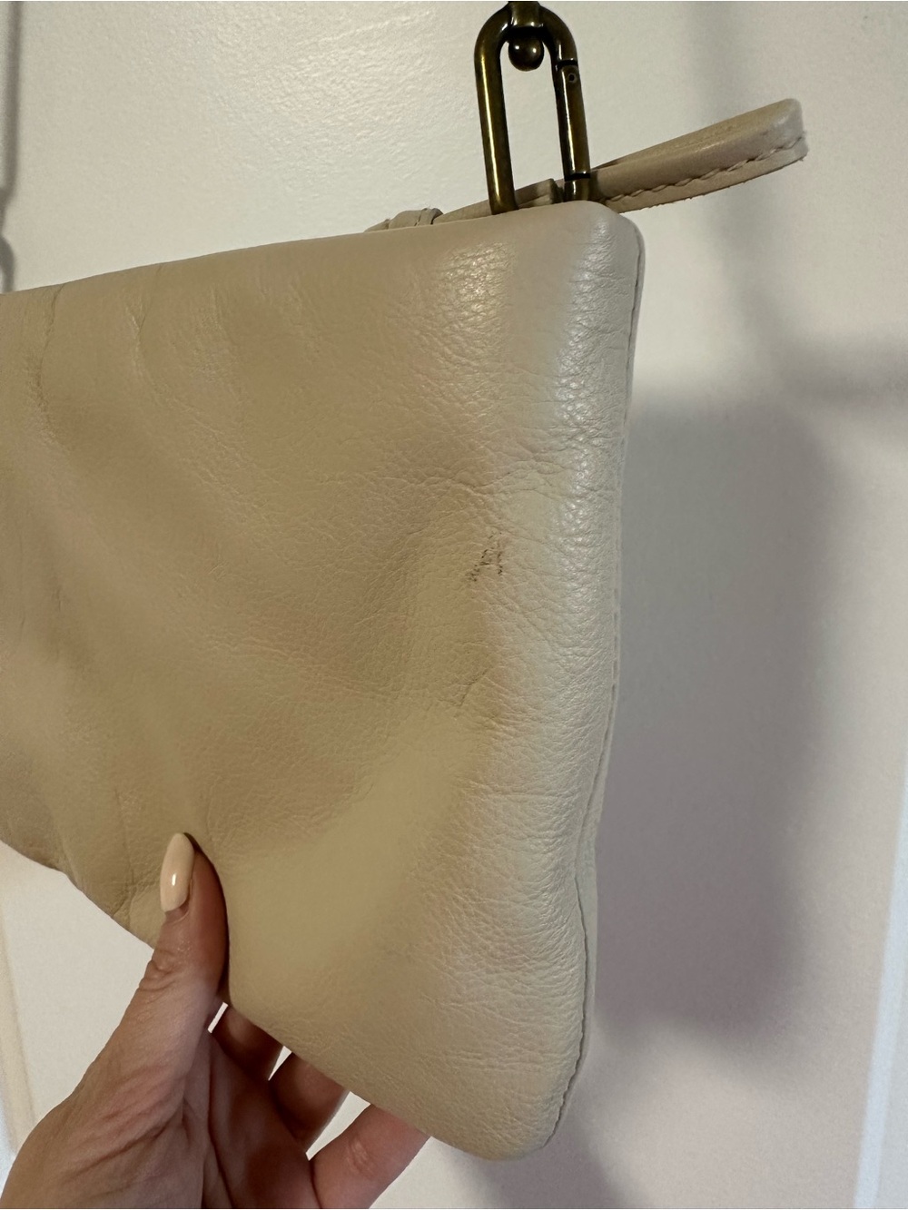 Madewell “The Puff” Crossbody Bag in Bone - Picture 6 of 8